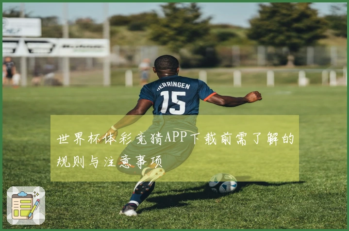 世界杯体彩竞猜APP下载前需了解的规则与注意事项