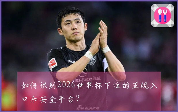 如何识别2026世界杯下注的正规入口和安全平台?